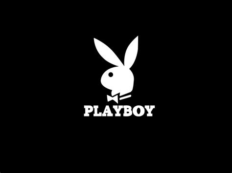 wallpaper playboy bunny logo